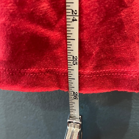 We The Free Vibrant Red Long Sleeve Tee - Picture 7 of 8